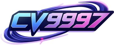 cv9997 লাল ইস্পোর্টস ধাঁচের লোগো